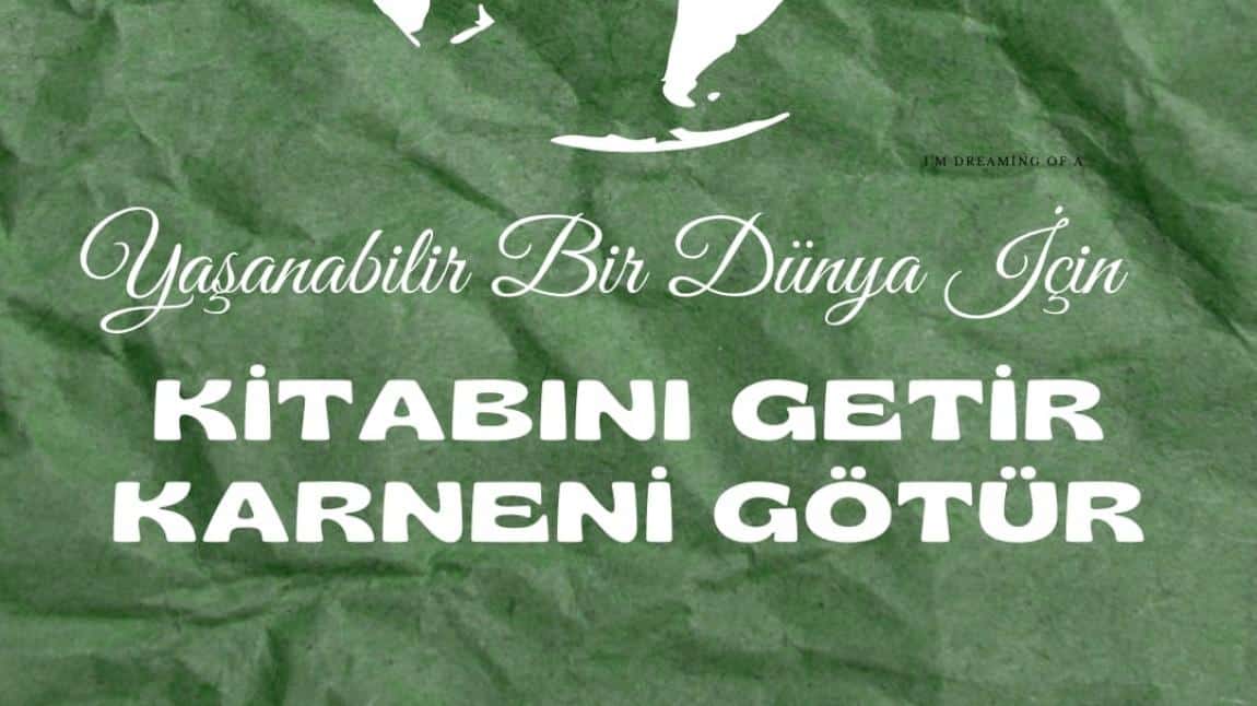 KİTAPLAR GERİ DÖNÜŞÜME KARNELER EVE 